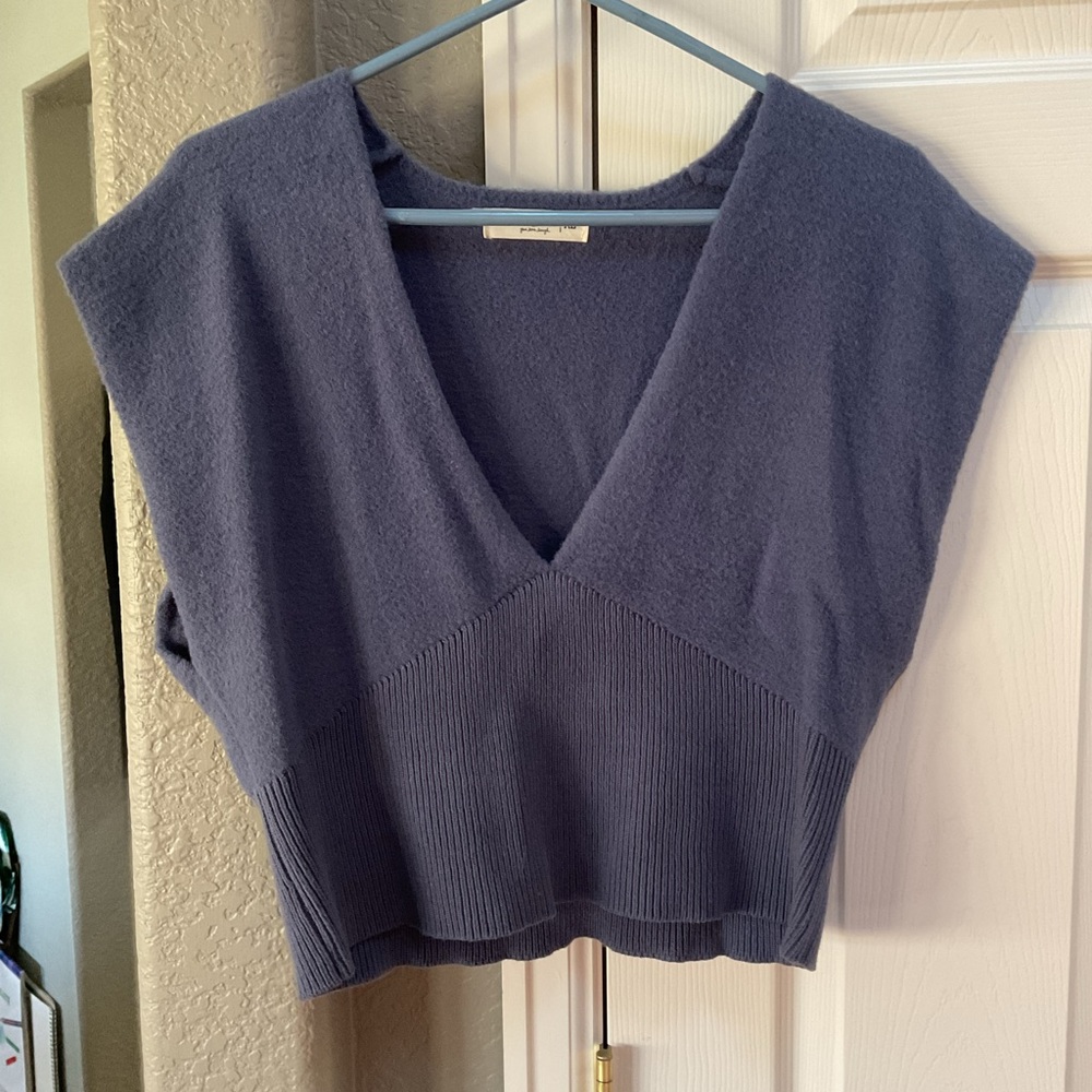 Natural Life purple V-Neck Sweater